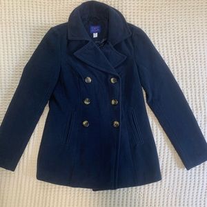 Women’s Navy Peacoat